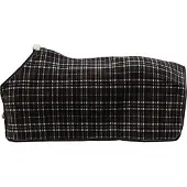 Kentucky Horsewear Horsewear - Zweetdeken fleece 'heavy' check printing bruin 125-5'9