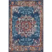 Home Collection Vloerkleed Maderno - Blauw 80 x 120 cm