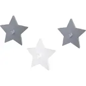 Roba Set van 3 wandhaken Little Stars