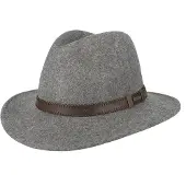Hatland Stanfield - Vilten hoed - Licht grijs - M