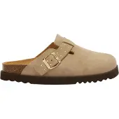 Scholl Klomp Women Benny Suede Dark Beige-Schoenmaat 41