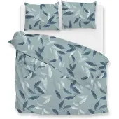 Zohome Zo Home Dekbedovertrek Flanel Astrid - blue 200x200/220cm