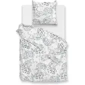 Zohome Zo Home Dekbedovertrek Flanel Eira - white 140x200/220cm