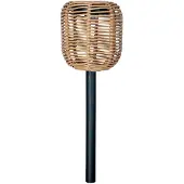 Luxform Tuinlamp Solar Rattan Brown 5 Lumen (Set van 2)