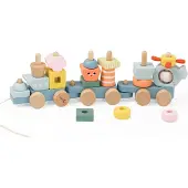 ClassicWorld Klassieke wereld Montessori Ocean Railway houten puzzel - UNI