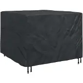 vidaXL Meubelbescherming Zwart 135 x 135 x 90 cm 420D Oxford stof