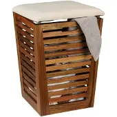 SmartaSaker Wasmand met zitting FONDI, hoogte 56 cm
