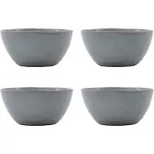 House Doctor Vida Kommen Ø12 Cm Pak Van 4 Lichtblauw - Serveerkommen Steengoed Light blue - 900000458