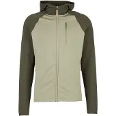 Stoic - MerinoFleece335 KuolpaSt. II Zip Hoody - Merinohoodie S, olijfgroen