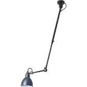 DCW éditions - 302 L Plafondlamp Zwart/Blauw