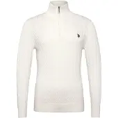 U.S. POLO ASSN. Trui 'UMRomeo' wit