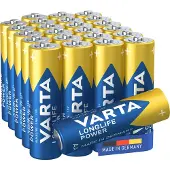 Varta Longlife Power Batterijen Aa Clear Value Pack 24 Stuks