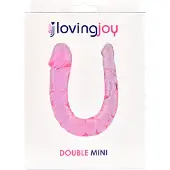 Loving Joy Double Mini Dildo Pink
