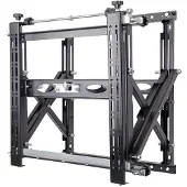 B-Tech Supportmuur - - BT8310XL - 3,05 m (120") - Maximale lading 125 kg - Zwart