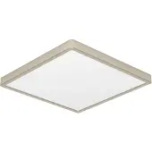 Eglo IP44 Zigbee lamp Fueva 6-Z vierkant - rvs - 39x39cm