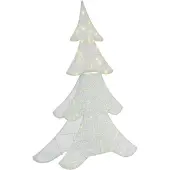 Beliani EDASJON - LED decoratie - Wit - Metaal