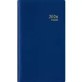 Brepols Interplan Genova Zakagenda 2027 A6 1 Week per 2 pagina's Duits, Engels, Frans, Italiaans, Nederlands, Spaans Blauw 0,736,2058,06,2,0
