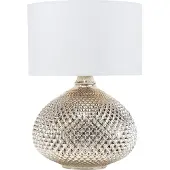 Beliani MADON - Tafellamp - Goud - Glas