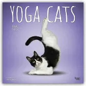 BrownTrout Yoga Cats Kalender 2026
