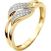 Diadema Alliance Diamonds 0.020 Cts Yellow Gold