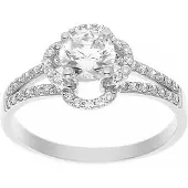 Diadema Solitaire 8 mm zirkonium en zilveroxiden 925 - fantastisch