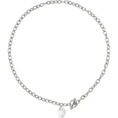 Diadema Cumshot ketting Je bent mijn hart zilver 925