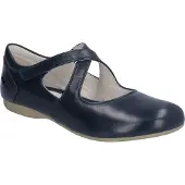 Josef seibel Ballerina met riempjes 'Fiona' donkerblauw