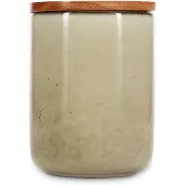 Salt & pepper Voorraadpot Meridian Ivory 12 x 15 cm