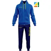 Givova King Cotone Terry Poker Tracksuit Rood,Blauw 6-8 Years Kinderen