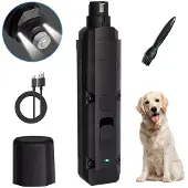 INF Stille elektrische klauwslijper voor honden