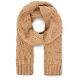 Ralph Lauren Bruine katoenen sjaal in kabelsteek (L/XL), Casual 323953206004