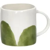 Pomax Labo beker met oor 37.5cl H9cm groen