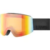 Uvex Provoqe FM, skibrillen, zwart
