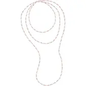 Diadema OPERA zoetwater parel 4-5mm veelkleurige lengte 160 cm