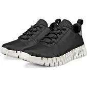 Ecco Sneakers laag 'Gruuv' grijs / zwart