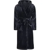Charlie Choe Badjas Cozy Days | Maat: M | Kleur: Marine Blauw/Blauw
