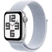 Apple Watch SE 2024 40mm Zilver Sport Loop