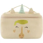 Trixie Lunchtas - Mrs. Unicorn - Koeltas voor kinderen - Met naamlabel - Thermische Tas voor Lunch - Roze