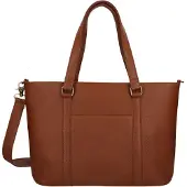 Dimagini Zyra Workbag 17" cognac handtas dames