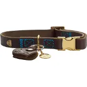 Hunter Hondenhalsband Sansibar Donkerbruin Maat L