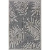 Home Collection Buitenkleed Palms - Grijs/Beige 115 x 170 cm