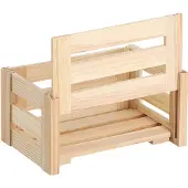 Zeller Present - Houten krat 30 x 20 x 15 cm