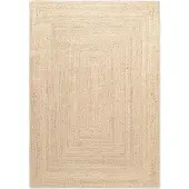 Home Collection Handgeweven Jute Vloerkleed Juno - Crème 60 x 90 cm