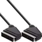 Goobay Scart kabel | 21-pins | zwart | 5 meter