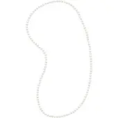 Diadema OPERA parelsnoer zoetwater parels 6-7mm witte ronde Lengte 80 cm