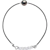 Diadema LINK armband LIEFDE Tahitian Pearl Ronde 8-9 925