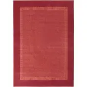 Home Collection Vloerkleed Band Rechthoekig - rood 120 x 170 cm