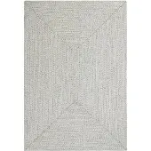 NORTHRUGS Jute Buitenkleed Braids - Grijs 80 x 150 cm