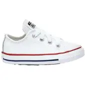 Converse All Star Leather Baby's, wit