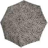 Knirps Paraplu 'A.050' bruin / stone grey / zwart